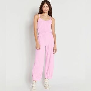 Suzi Kondi Pink Sleeveless Jumpsuit
